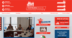 Desktop Screenshot of contribuables.org
